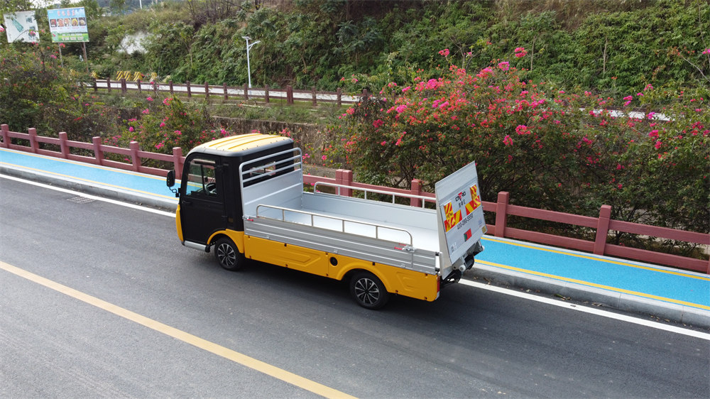 卓越2座電動尾板小貨車