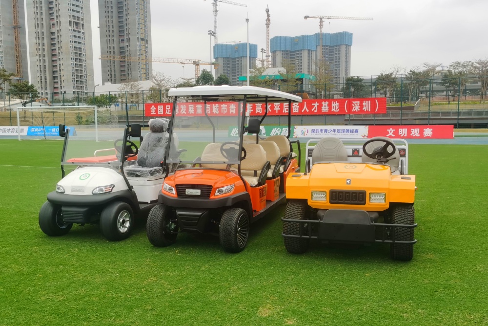 青少年足球訓練基地救護車高爾夫觀光車草坪工作車電瓶接待車